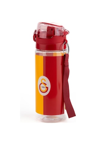 Nusrat Bilişim Galatasaray Plastik Matara 500 Ml Dayanıklı Yapı Ve Renkli Tasarım 25571 Çok Renkli
