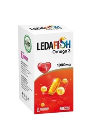 Ledafish Omega-3 1000 Mg 60 Softgel Diğer