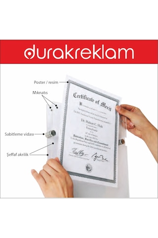 Akrilik Çerçeve Duvar Tipi