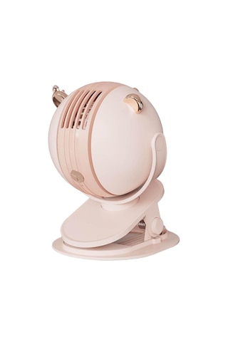 Homyl El Tipi Bladeless Puset Fanı Usb Şarj Edilebilir Pembe