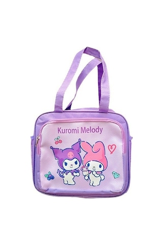 Pazly Büyük Termal Beslenme Çantası, Bez Çanta Açık Mor, Pratik Ve Şık Açık Mor