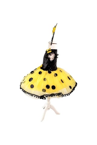 Kara Kedi Kostüm Evi- Arı Elbisesi Sarı
