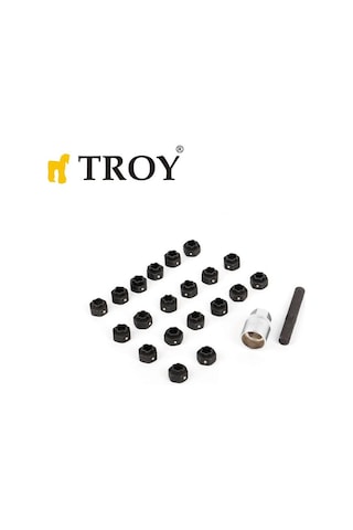 Troy 26139 Bmw Bijon Somunu Lokma Seti. 22 Parça