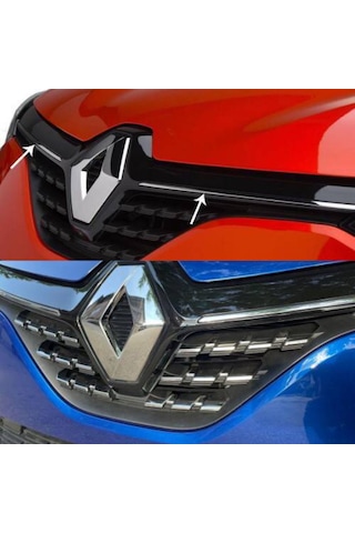 Renault Clio 5 Hb Krom Ön Panjur ve Izgarası Set 8 Prç. 2020 ve