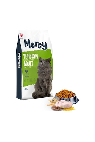 Mercy Tavuklu Yetişkin Kedi Maması 15 KG