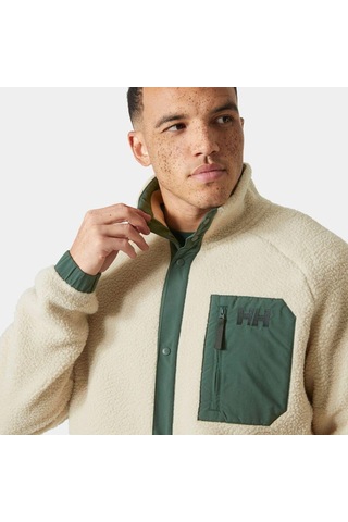 Helly Hansen Panorama Pıle Snap Erkek Polar Mont Hha.63348 Hha.857 Gri