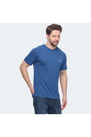 Slazenger KRATER Erkek  Indigo Tişört