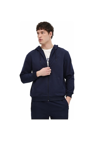 Lumberjack Mb Sn72 Fz Hod 6fx Lacivert Erkek Fermuarlı Sweatshirt 000000000102064454 Lacivert