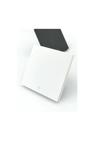 Tocterra Beyaz Tek Tuşlu, Geçişli, Işıklandırmasız Anahtar 450923132