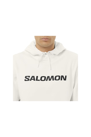 Salomon Salomon Salomon Logo Erkek Beyaz Sweatshirt 17970 Beyaz