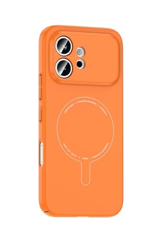 Coverzone Honor 600 5g İle Uyumlu M-safe Şarj Özellikli Kamera Korumalı Elio Sert Pc Kapak Ultra İnce Mat Yüzey Man Diğer