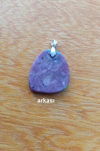 Gümüş Malzemeli Yakut Kolye Ucu Y1-400 Çok Renkli
