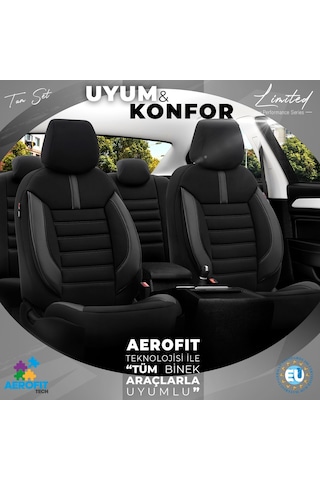 Otom Limited Design Ekstra Destekli Oto Koltuk Kılıfı
