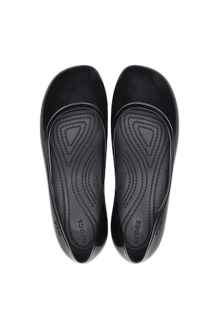 Crocs Brooklyn Hıgh Shıne Flat Kadın Babet 209661-001 Siyah