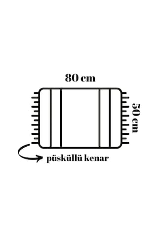 Banyo Halısı Dijital Baskılı Banyo Paspası 50x80 Polyester Kaymaz Tabanlı Duş Paspası Spring Beyaz