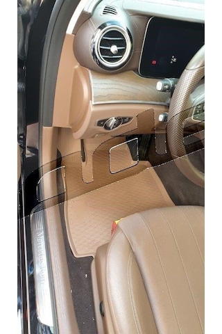 Mercedes W213 E Kasa Özel Üretim Fındık Kahve Havuzlu Paspas