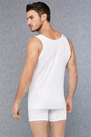 Erkek Pamuk Atlet 2011p Siyah