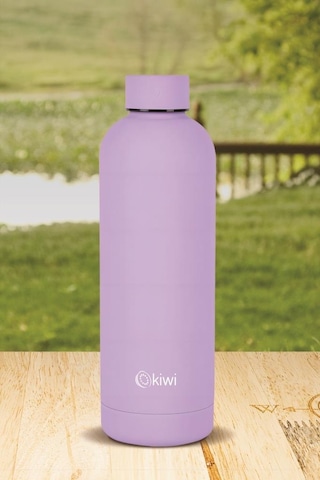 Kiwi Çift Katmanlı Paslanmaz Çelik Termos Mor 500 Ml Kt-8689
