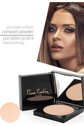 Pierre Cardin Porcelain Edition Compact Powder - Pudra - Neutral Honey