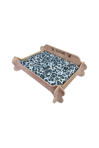 Realwood Özel İsimli Kedi Köpek Yatağı 50 x 35 CM