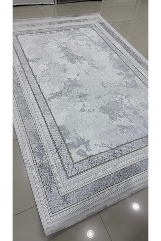 Safyün Halı Kadife Kf470 Gri 200 X 290 Renkli