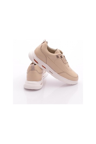 Dgn 2678 Erkek Sneaker Ayakkabi Bej Napa