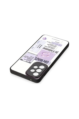 Samsung Galaxy A73 5g Kılıf Mirror Desenli Kapak - Mirror - 4 Siyah