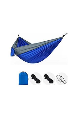 Yeni Kamp Hamak Tek Kişi Taşınabilir Açık Naylon Renk Eşleştirme Çok Renkli