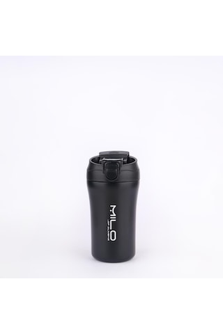 Milo Coven 380 Ml Pipetli Çelik Termos Siyah
