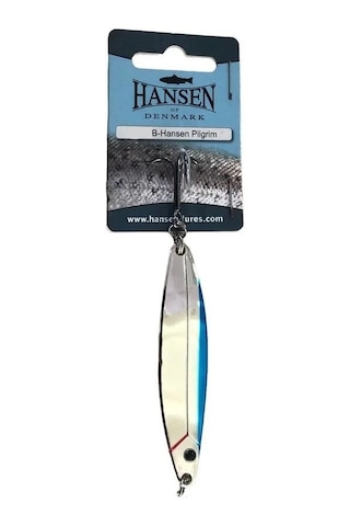Hansen Pilgrim 7.8cm 14gr Silver/Blue Lüfer-Levrek Kaşık