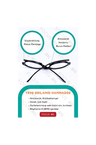 Focus On KS004-C1-EKRAN Siyah 4-10 Yaş Mavi Işık Filtreli Çocuk Ekran Gözlüğü