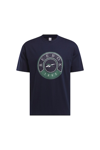 Reebok Kısa Kol T-shirt Erkek Lacivert Lawn Club T-shırt 000000000102204106