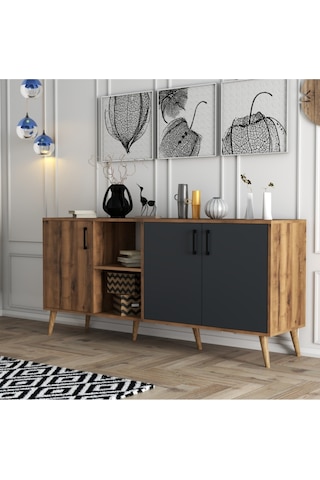 1620 EXXEN AHŞAP AYAKLI MODERN KONSOL