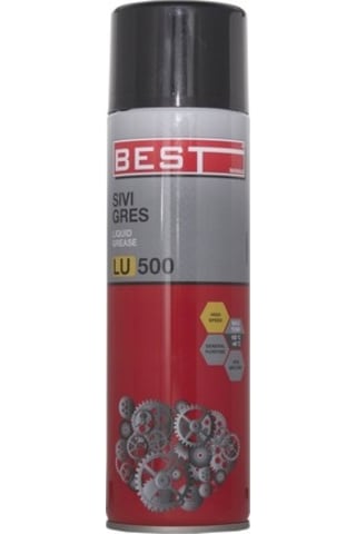 Best Lu 500 Sıvı Gres Yağlayıcı Sprey 500 Ml Best Lu 500 Sıvı Gres Yağlayıcı Sprey 500 Ml