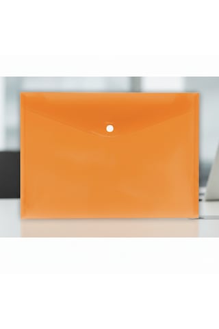 Ark Çıtçıtlı Zarf Dosya 18 Micron Şeffaf / Renkli 5 Adet 5