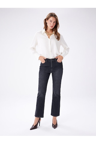 Faik Sönmez Straıght Fit Jean Pantlon W27jpn002 Uw27jpn00213 Antrasit