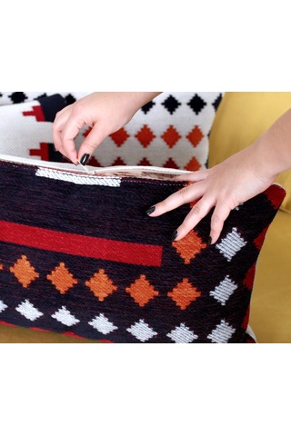 Rustic Kilim Kırlent - Hitit