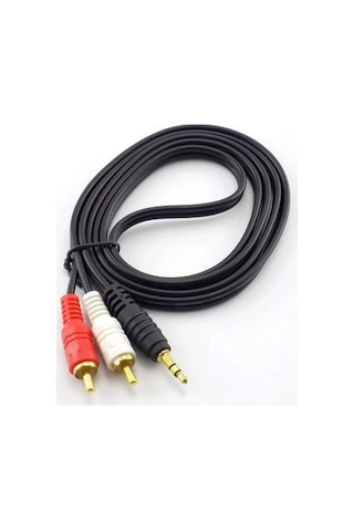 Stereo lale kablo aux lale kablo aux rca kablo stereo rca kablo 1.5 metre