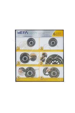 175/65/14 Mefatech X5 Takmatik Oto Araç Lastik Zinciri