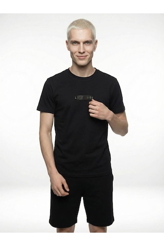 Loft Regular Fit Siyah Erkek T-shirt Lf2042340