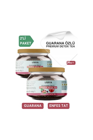 Sarya Guarana Özlü Premium  Tea 2 x 150 G