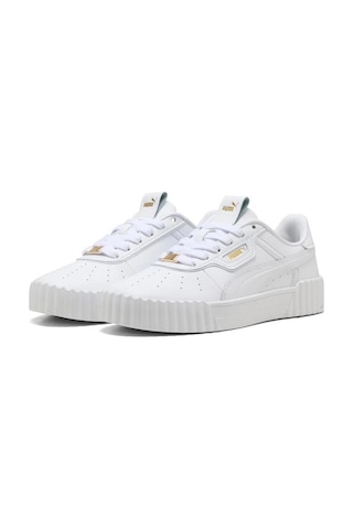Puma 40072401 Carına 3.0 Luxe Whıte Gold Kadın Sneaker Beyaz
