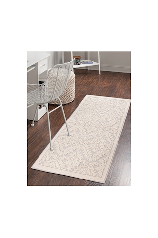Koton Bukle Kilim Lateks Taban 50x80/60x100/80x120/80x150/120x180/160x240-1048 Krem