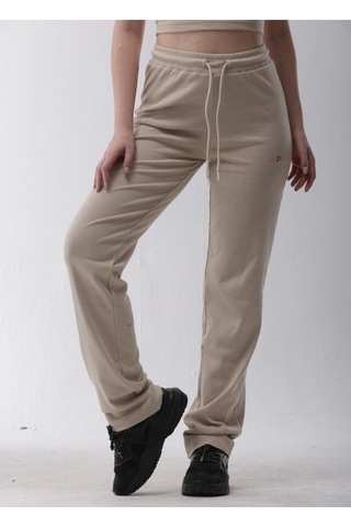 Kaşkorse Bej Fitilli Eşofman Altı Bej