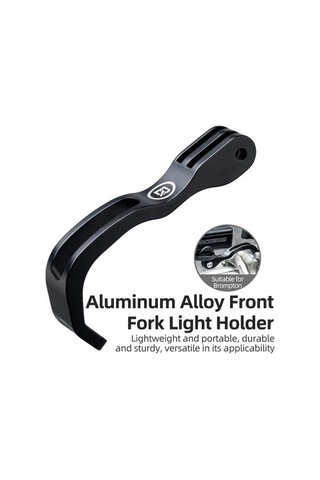 Ebitda Rockbros Fk-308 Bisiklet Far Tutucu Katlanır Genişletici Stand Braketi Altın