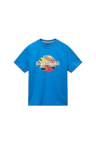 Napapijri S-valdor Ss T-shirt - Np0a4ıe6b2w1-10435 Mavi