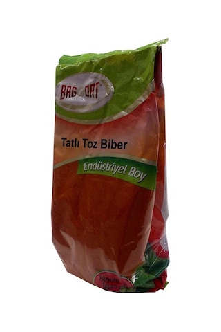 Bağdat Endüstriyel Boy Kırmızı Tatlı Toz Biber 1 KG