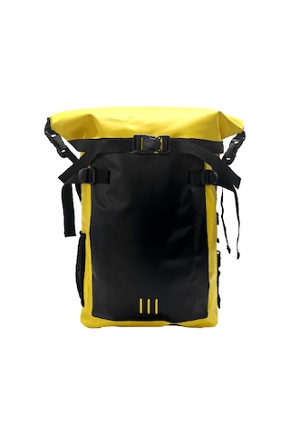 Neevoyu 30l Ipx6 Su Geçirmez Sırt Çantası, 500d Pvc Malzeme, Islak-kuru Ayrımı, Outdoor Sporlar İçin Sarı Sarı