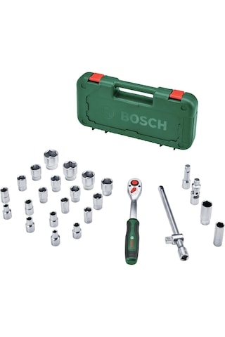 Bosch 1/2 25 Parça Cırcırlı Somun Sıkma Seti - 1600A02Z9F