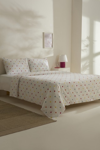 Karacahome Sarah Anderson Amour Çift Kişilik Nevresim Takımı Multicolour